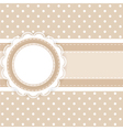 Scrapbooking card vector image