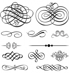 Victorian ornament Victorian ornament vector image