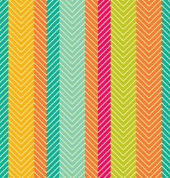 Herring bone pattern vector image