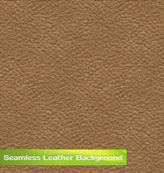 Seamless Leather Texture vector image