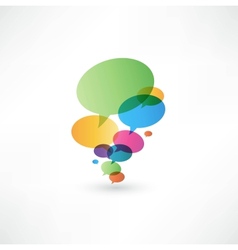 Bubbles icon Bubbles icon vector image