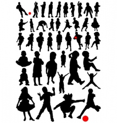 Kid vector image