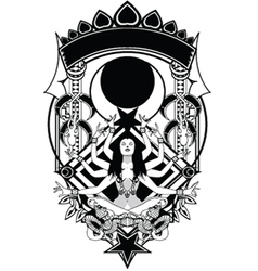 Bangas goddess vector image