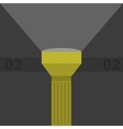 Flashlight vector image