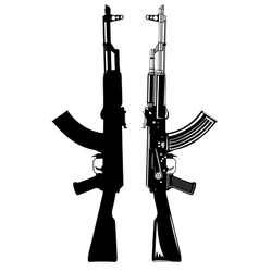 Ak 47 vector image