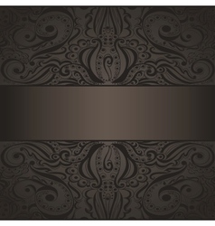 Elegant vintage background vector image