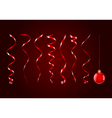 Christmas elements for design vector image