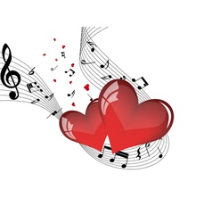 Valentine day background vector image