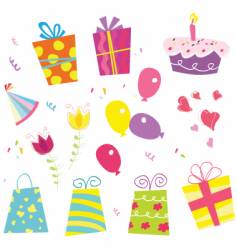 Birthday party vector image
