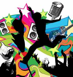 Rock concert vector image
