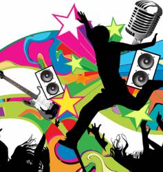 Rock concert vector image