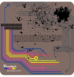 Retro grunge vector image