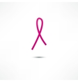 Cancer Ribbon Icon vector image