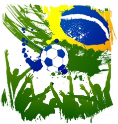 World cup brazil vector image