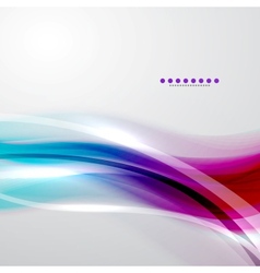 Colorful wave business template Colorful wave business template vector image