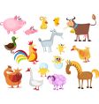 Animal set vector image
