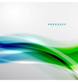 Colorful wave business template vector image