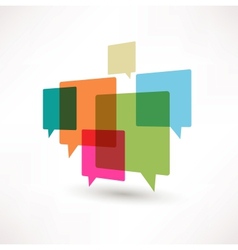 Bubbles icon vector image