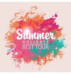 Summer vector image