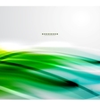 Colorful wave business template vector image