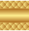 Golden background vector image