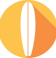 Surfboard Icon vector image