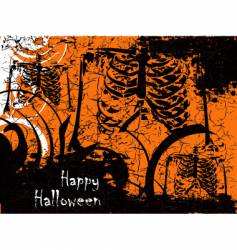Grunge halloween vector image