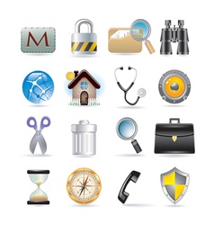 Web icons set Web icons set vector image