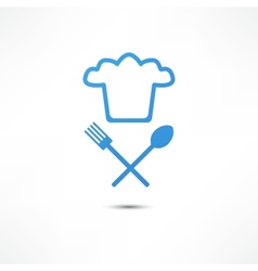 Chef Hat Icon vector image