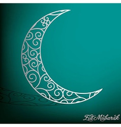 Crescent moon vector image