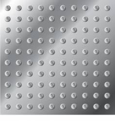 Metal surface texture with nubs vector image