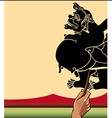 Wayang Semar vector image