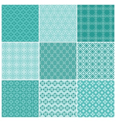 Seamless backgrounds Collection vector image