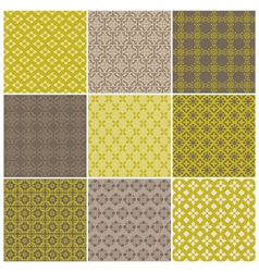 Seamless backgrounds Collection vector image