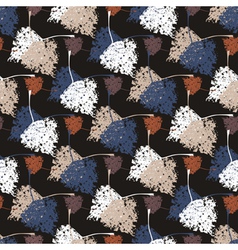 Leaves print vector image