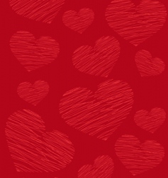 Valentine background vector image