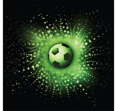 Football background vector image