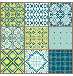 Seamless backgrounds Collection vector image
