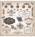 Set of design elements vector image
