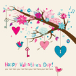 Valentines Day Card vector image
