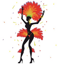 Rio Carnival vector image