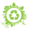Save green vector image