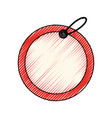 Shopping label tag vector image