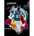Urban gangster vector image