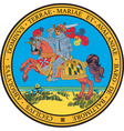 Maryland Seal vector image