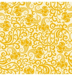 Floral background vector image