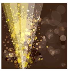 Festive background luminous rays vector image