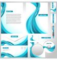 Corporate background vector image