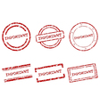 Important stamps vector image