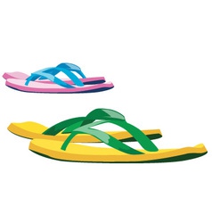 Flip flop vector image